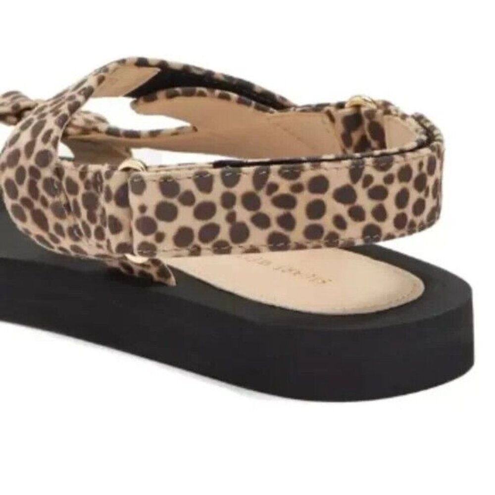 Stuart Weitzman Vail Sport Sandal Mini Cheetah Suede Sandals 39.5 EU 9 US - Picture 5 of 6